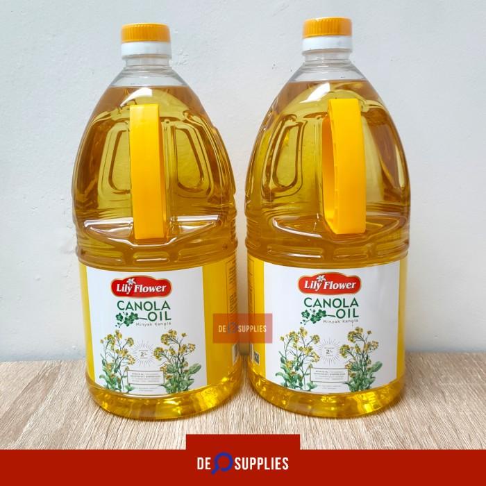 

Lily Flower Canola Oil 2L - Minyak Kanola Lilyflower Premium Spore 2 L
