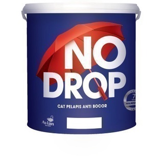 Best Seller Cat No Drop Pelapis Anti Bocor Nodrop 4Kg 5Kg (Gojek/Gosend/Why)