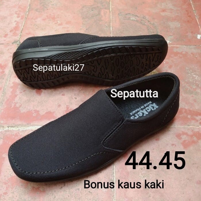 Terlaris Sepatu Slip On Casual Ukuran Besar Sepatu Kerja Big Size Pria