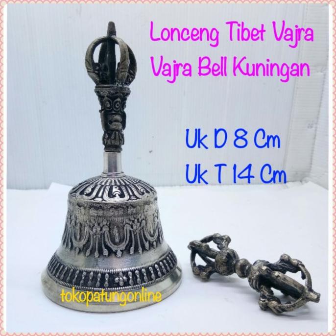 PROMO Lonceng Tibet Vajra Bell Kuningan 02