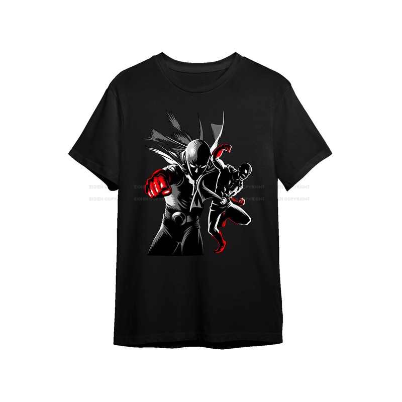 Kaos Anime One Punch Man Japan Batch 1 / T-Shirt Desain Premium