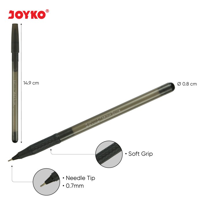 

Ball Pen / Pulpen / Pena Joyko Bp-248 / Suma / 0.7 Mm / 1 Box 12 Pcs