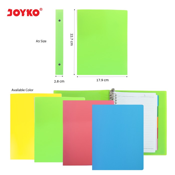 

Binder Note Joyko A5-Tspl-M505