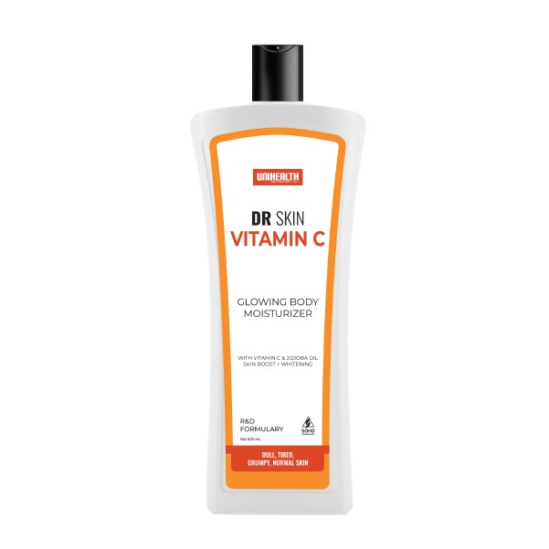 Dr Skin Vitamin C Glowing Body Moisturizer 600 ml Unihealth Soho