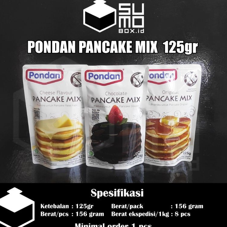 

✳Harga Murah➴ RP0UD Pondan Pancake Original Coklat Keju 125gr / Kue Pancake Instan M80 ➨Best Seller