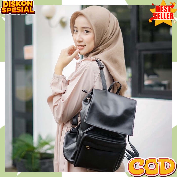 Btso - Tas Ransel Wanita Tas Laptop Wanita Tas Kuliah Tas Sekolah Tas Lokal Kualitas Import Tas Rans