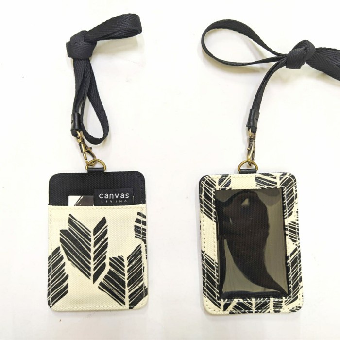 

Terlaris Id Lanyard Banana Leaf Beige Canvas Living