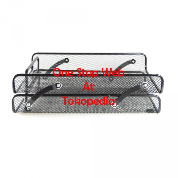 

Rak Dokumen 2 Susun - Hitam Document Paper Tray 2 Tier - Black