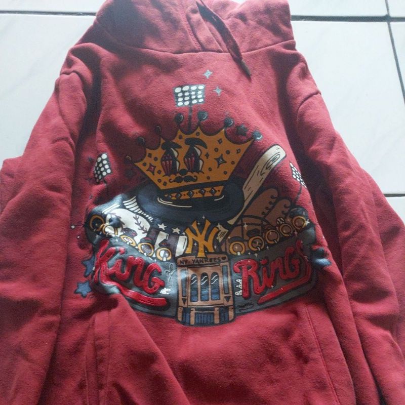 hoodie sweater MLB yankees second