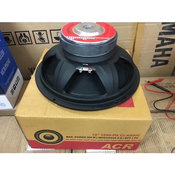 Speaker 12inch Full Range Acr 1240 Pa Classic Original