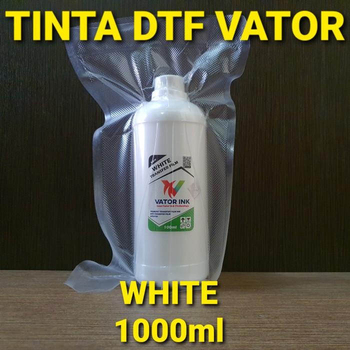 

Dtf White Vator Ink 1000Ml Tinta Putih Transfer Film Sablon Pet Film