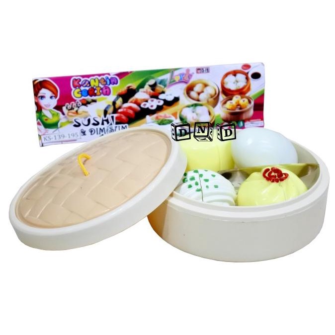 Mainan Anak Masakan Dim Sum Potong Dimsum Chinese Food Ks-139-195