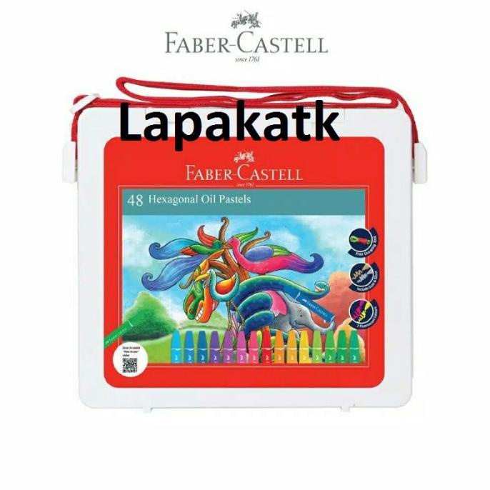 

Crayon 48 Warna Faber Castell / Oil Pastel Faber Castell 48 Warna