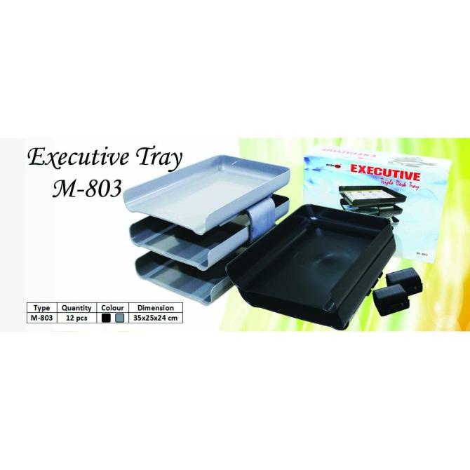 

Sosc Executive Tray Microtop 803 / Rak Dokumen / Rak Kertas /Rak Susun