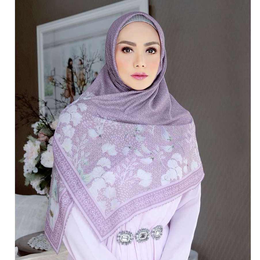 Rekomendasi Mevrouw Hijab JAMILA 120x120 Ultrafine Lasercut