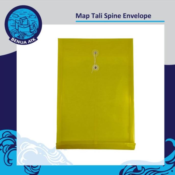 

Map Plastik Tali Spine Envelope Bag Folio Ecoflex [Isi 12 Pcs] Df-7211
