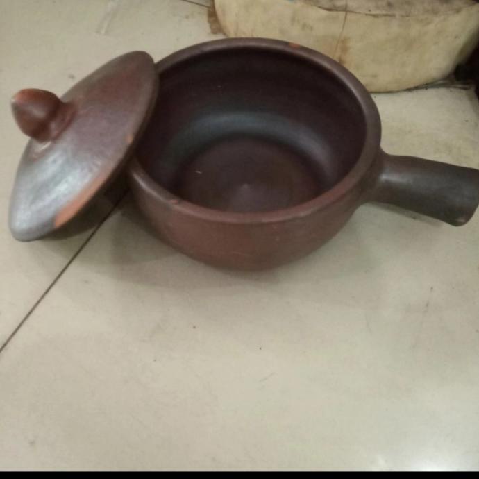 Panci Gagang Tanah Liat..Bisa Buat Sayur Dan Rebus Jamu