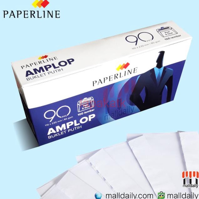 

[KODE PRODUK 0PEFM9055] PAPERLINE AMPLOP PUTIH 90 MERPATI