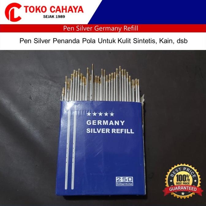 

Silver Pen Germany Refill Pen Penanda Pola