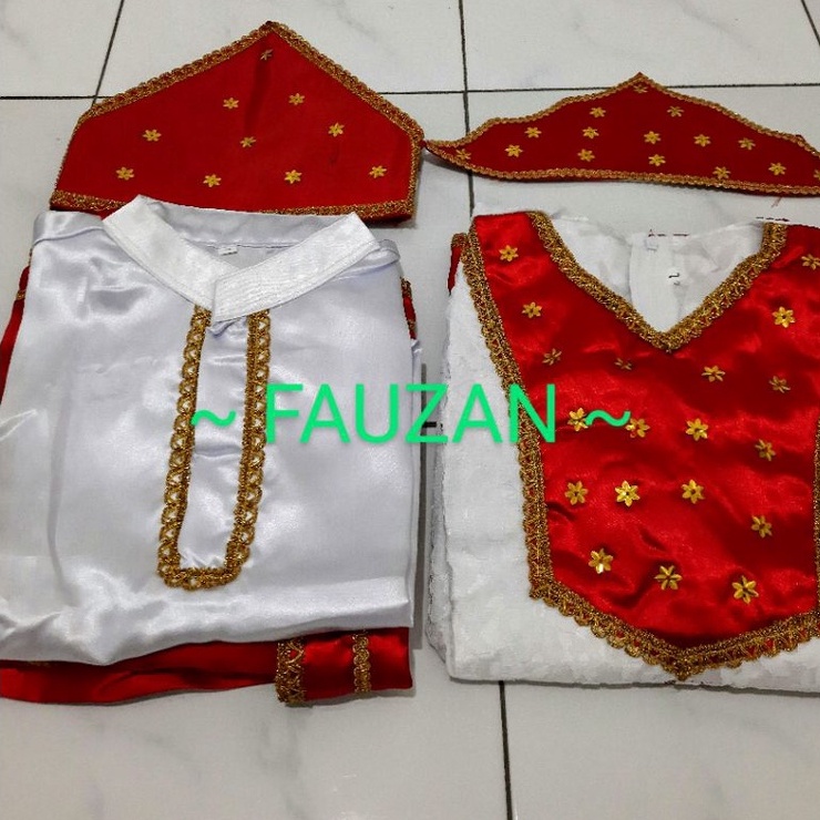 [PRODUK-FNCGZ99] Baju Adat Maluku TK & SD // Pakaian Adat Maluku // Baju Maluku g8zel