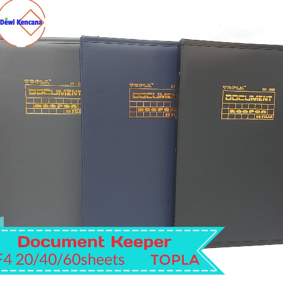 

[KODE PRODUK TNQUS7689] Map Document Keeper F4 (Folio) TOPLA