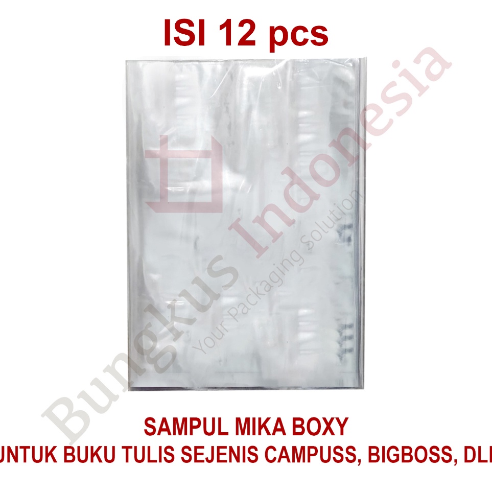 

[KODE PRODUK R7ZJM6165] Sampul Buku Boxy Mika Tebal isi 12 / Bigboss