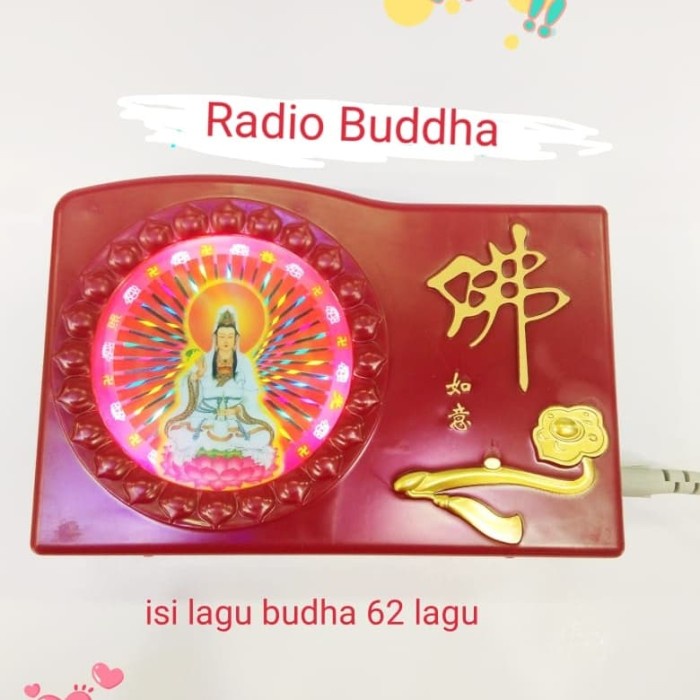 Radio buddha sembahyang Da Bei Zhou isi lagu buddha 62, gambar kwan im