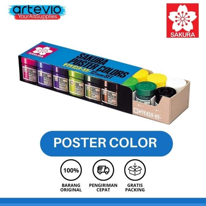 

Sakura Cat Poster Set 12x30ml