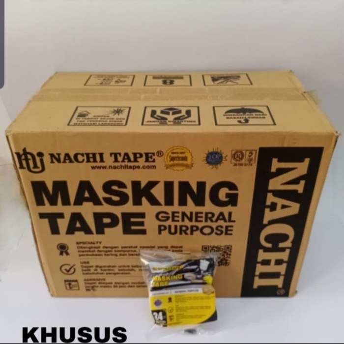 

Terlaris Masking Tape Nachi 24Mm X 20Yard