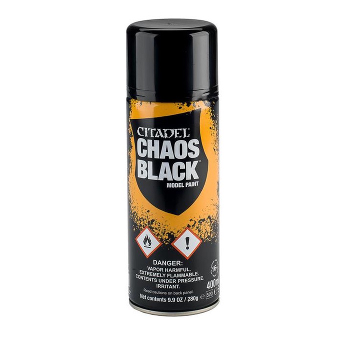 

Chaos Black Spray Paint