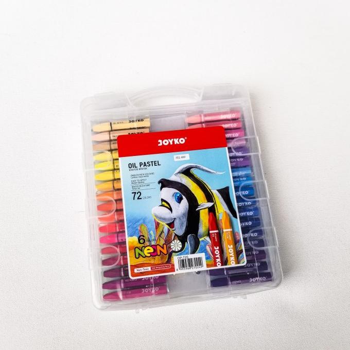 

Joyko Oil Pastel 72 Warna OP-72S / Krayon Minyak Joyko