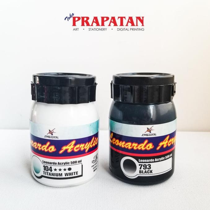 

Acrylic Paint Xpression 500ml B&W / Cat Akrilik Leonardo