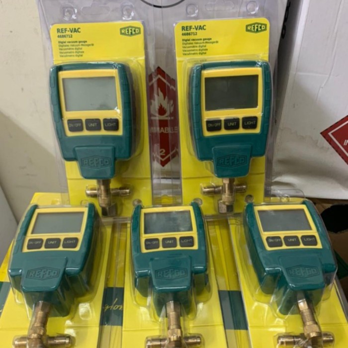 Terlaris Digital Vacuum Gauge Ref-Vac Refco