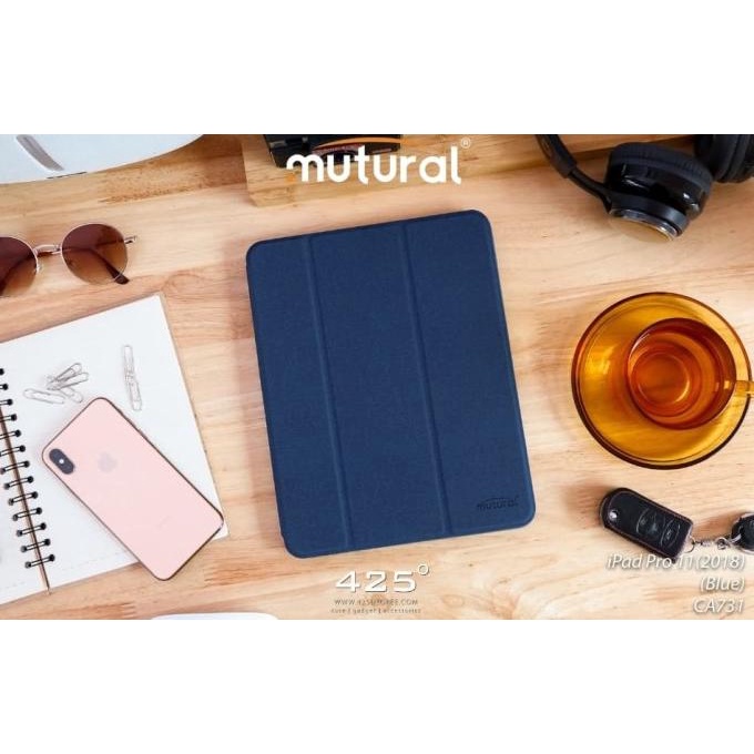 

IPAD PRO 11 INCI 2018 MUTURAL FLIP CASE LEATHER SLOT PEN SHOCKPROOF