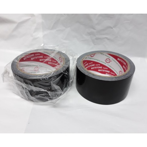 

[KODE PRODUK DVNHI5167] Lakban kain hitam 2 inch x 11 meter / cloth tape 48mm x 11 meter