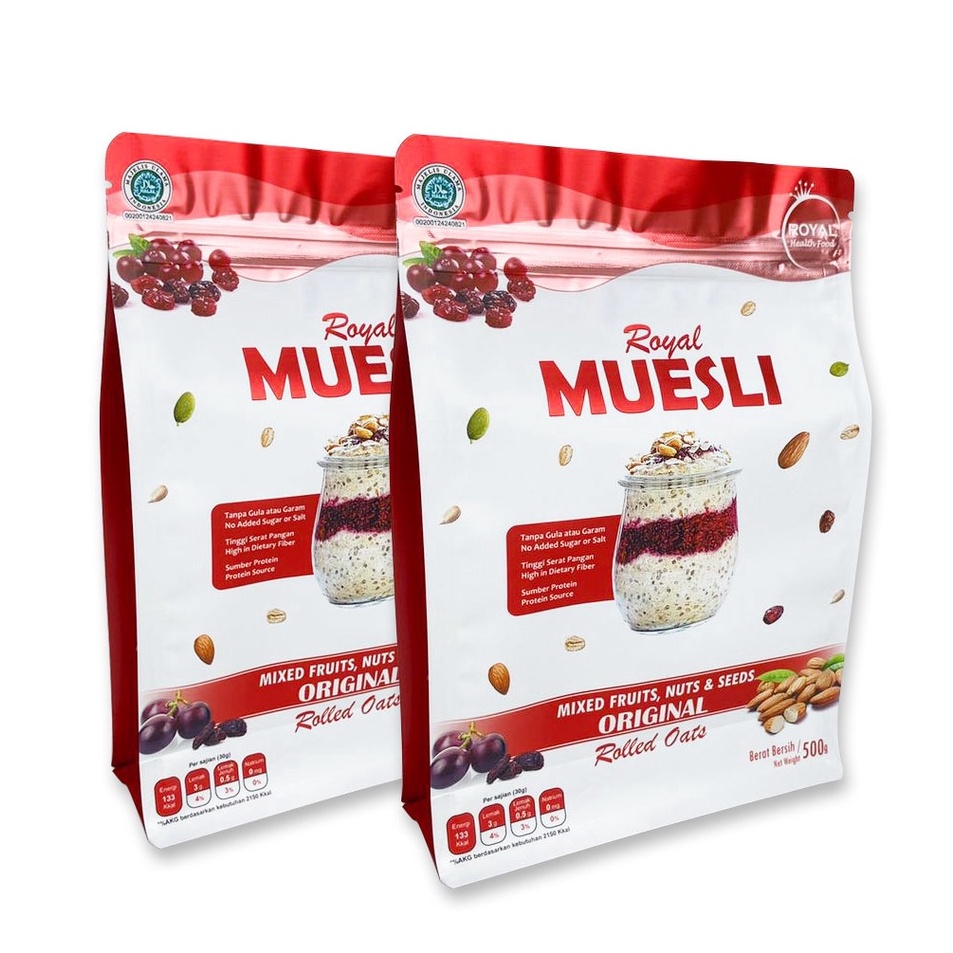 

[KODE PRODUK 6KJEU5274] Royal Muesli 500 Gr (Buy 1 Get 1)