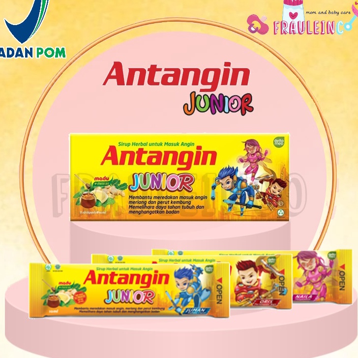 

[KODE PRODUK F70AK10078] *FRAULEINCO* Antangin Junior Box (5 sachet) - Mengatasi Masuk Angin anak