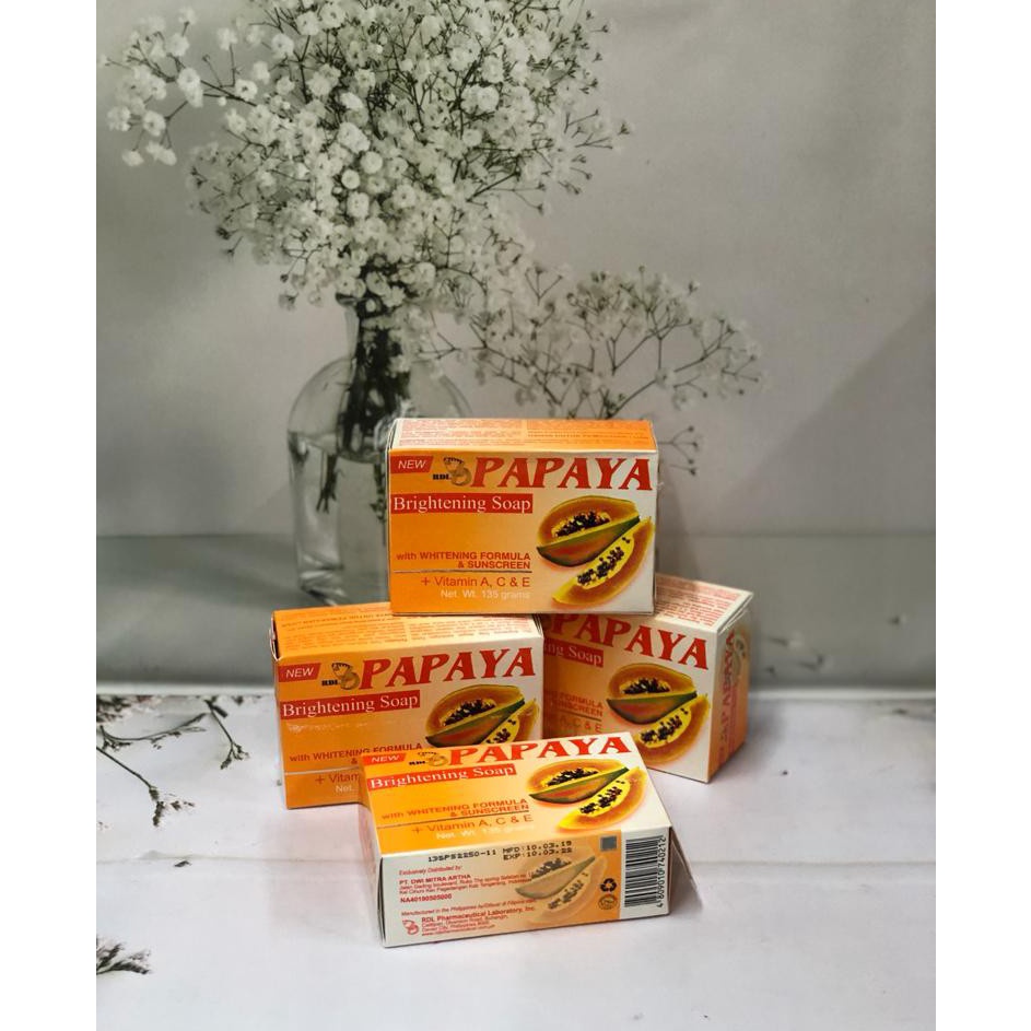 ⚡GROSIR⚡ Sabun RDL Papaya ORIGINAL Ukuran BESAR / Sabun Pepaya