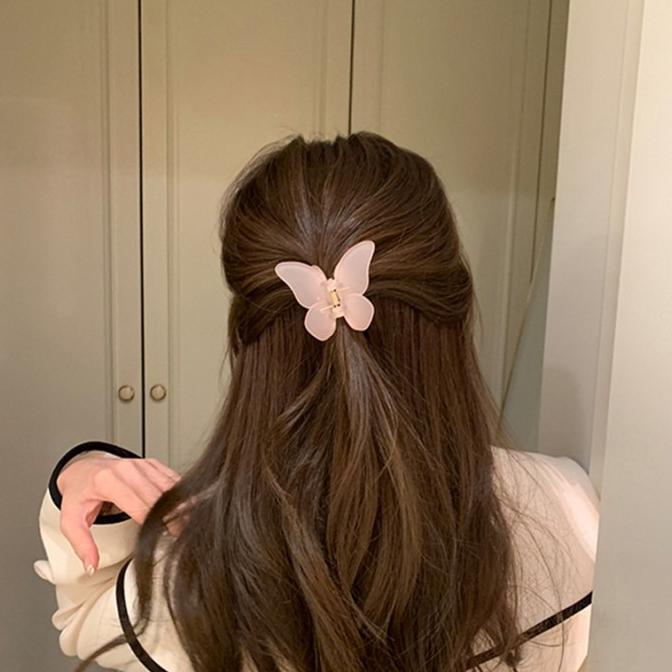 Jepit Rambut Kupu Butterfly Hairclip Pita Aksesoris Jepitan Jedai Anak