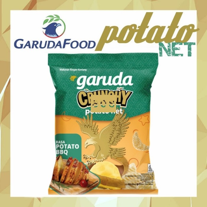 

《YC》 Garuda Crunchy Potato Net rasa Potato BBQ 14 gram Terbaru