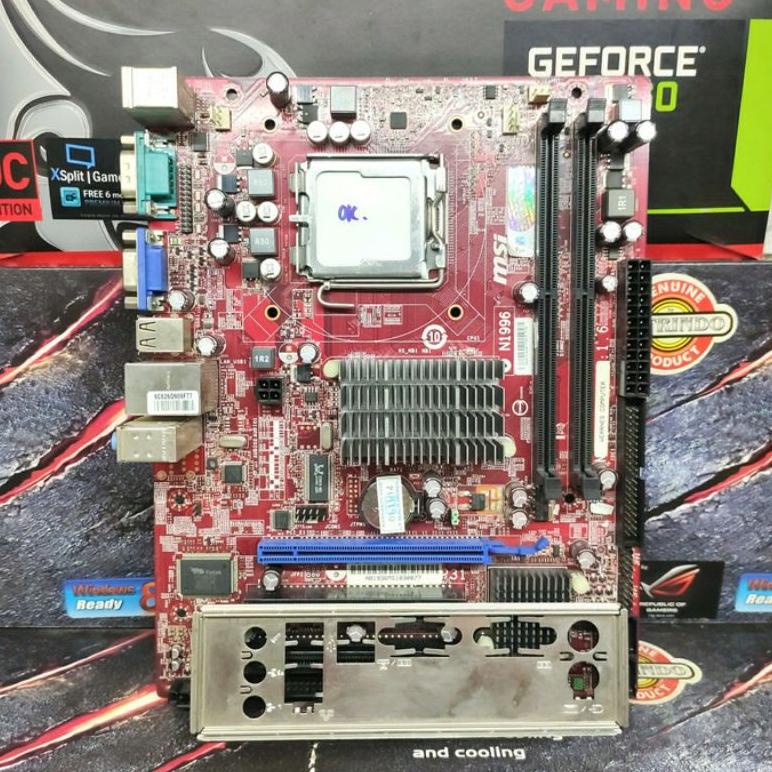 PUT401 Motherboard MSI G31 Socket LGA 775 Slot Memory RAM DDr2 ***