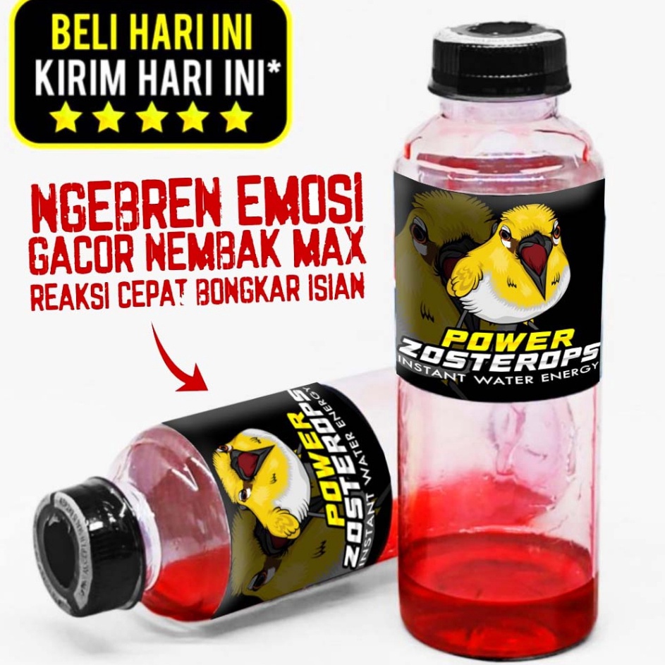 Jangan Sampai Kehabisan❄️ POWER ZOSTEROPS DOPING PLECI INSTANT WATER ENERGY MINUMAN MULTIVITAMIN DOP