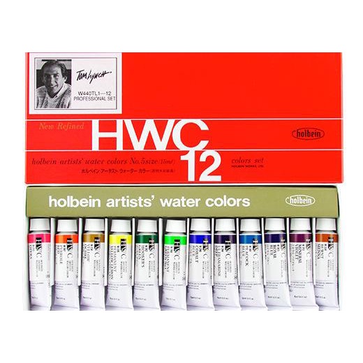 

ID 22337 Holbein Artist Watercolor (sold by SET) - HWC 12/ 1 set