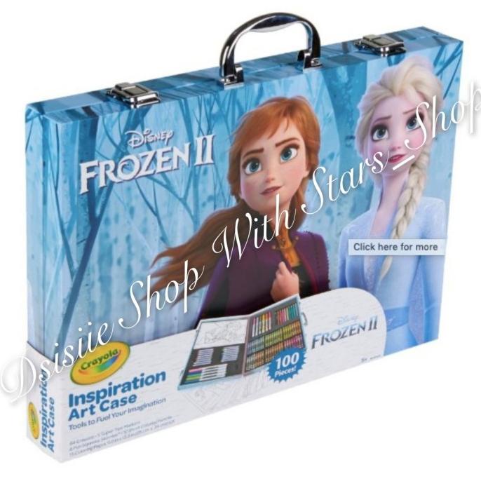 

Crayola Disney Frozen 2 Inspiration Art Case 100 Art & Coloring Ori