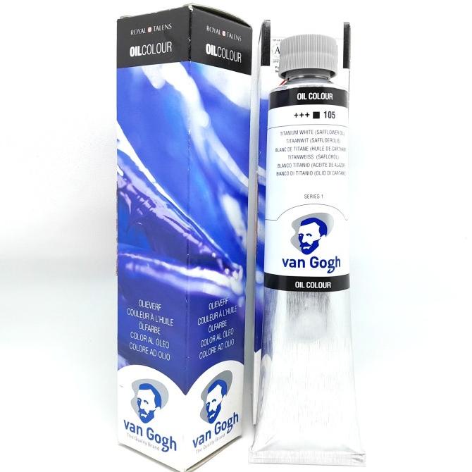 

Van Gogh Oil Colour 200 ml Titanium White 105