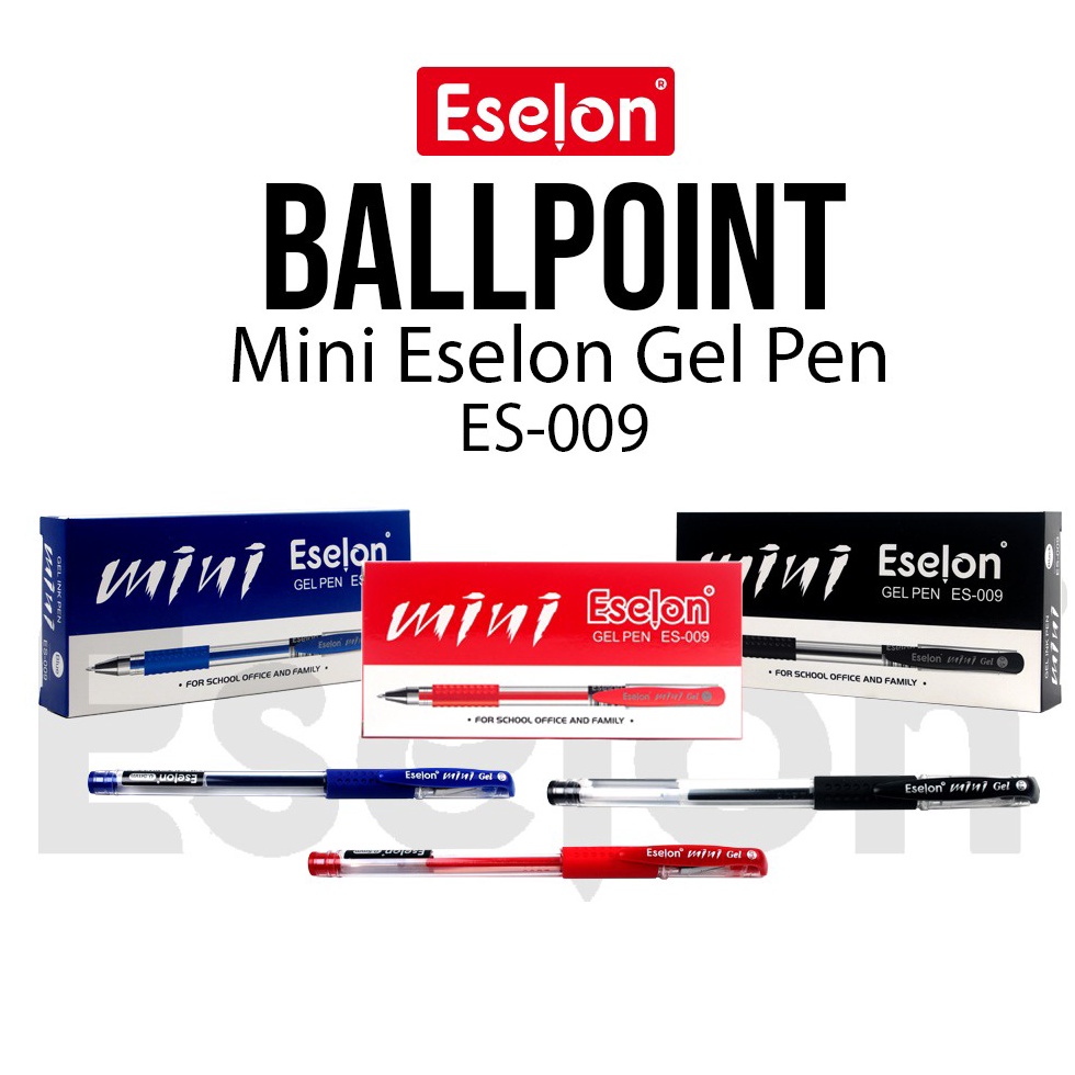 

2.2 Brands Festival Pulpen / 12pcs pulpen gel / ballpoint / Pulpen gel MINI Eselon ES009