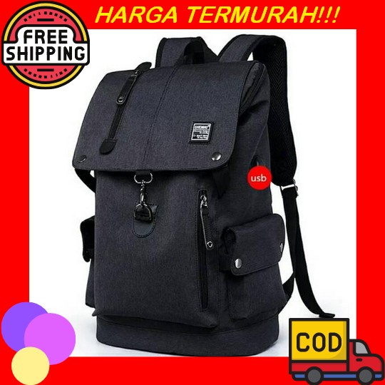 Gns Tas Ransel Sekolah Tas Pria Keren Terbaru Tas Backpack Laptop Distro Original Murah Tas Pria Tas