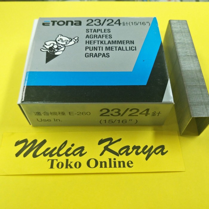 

Isi Staples Etona 23/24 Isi Stapler 23 / 24