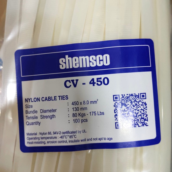 

KABEL TIES 45CM X 8MM -NYLON KABEL TIS