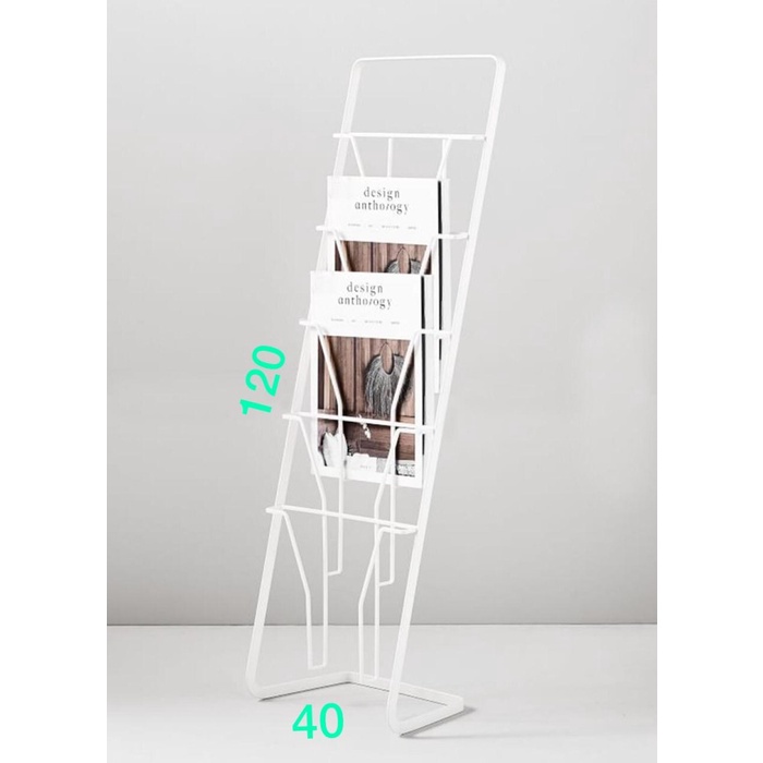 

Terlaris Rak Display Magazine / Majalah / Buku / Brosur / Brochure Standing Rak